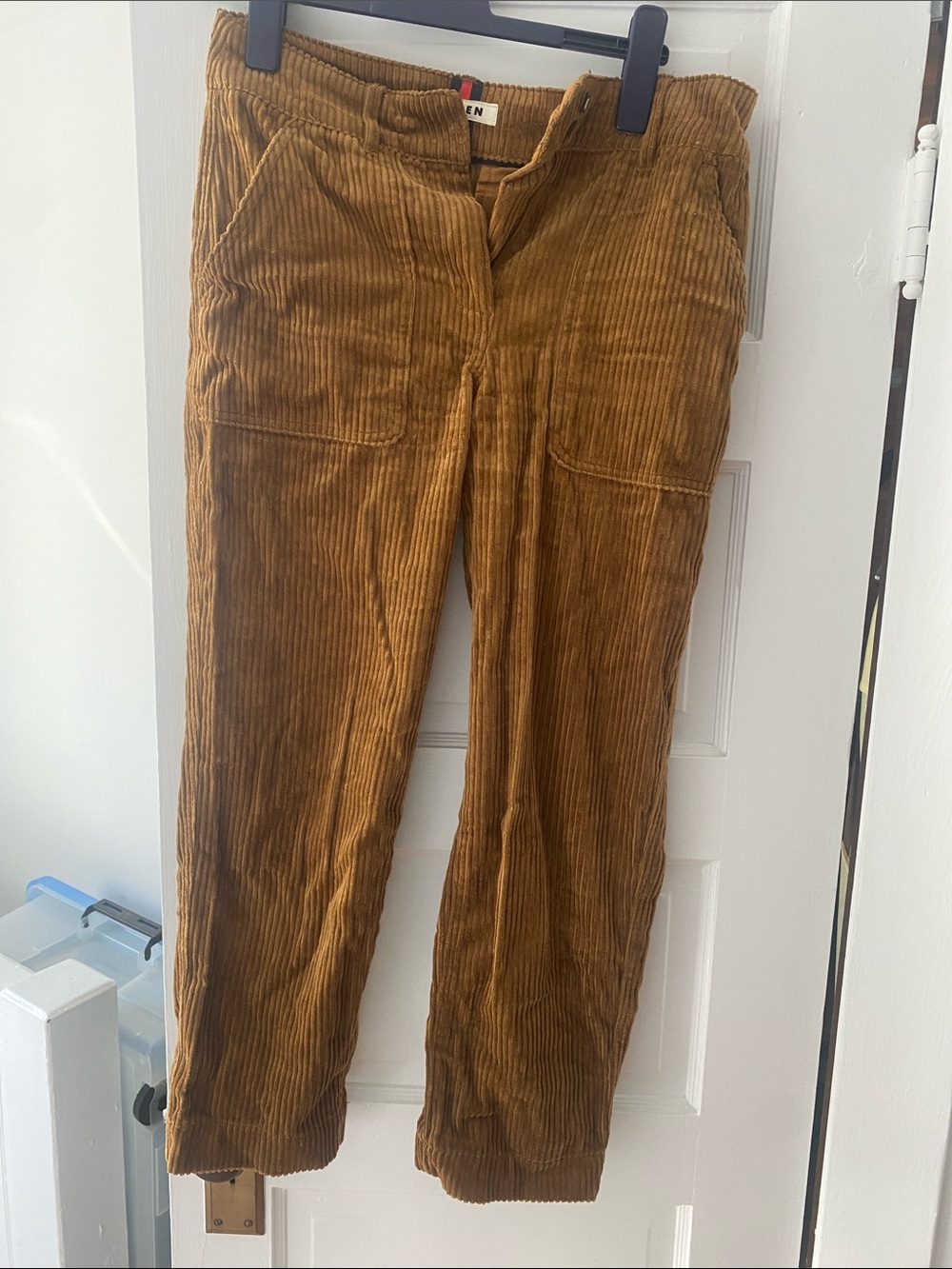 Boden Women's Corduroy Pants in Warm Brown